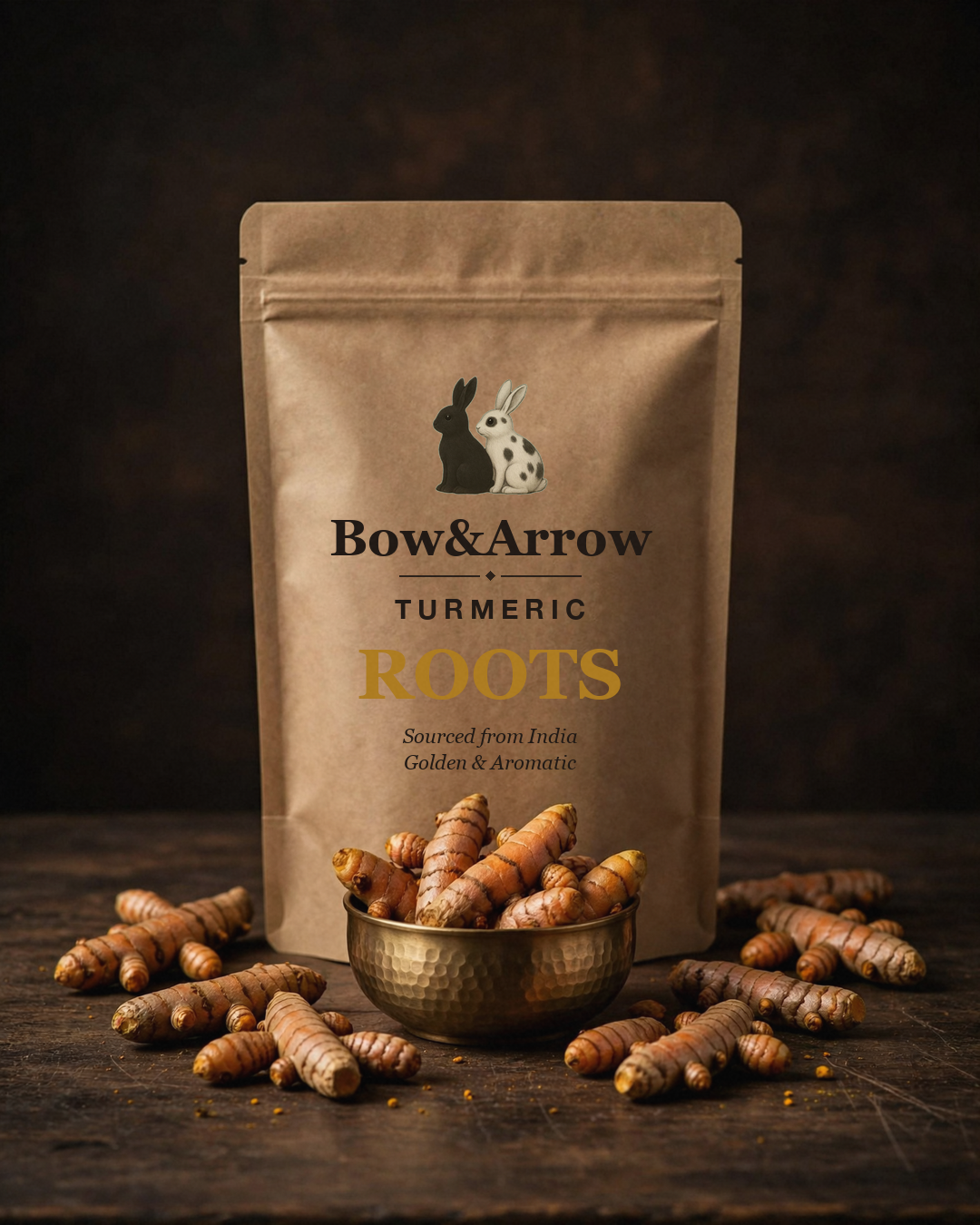 Turmeric roots